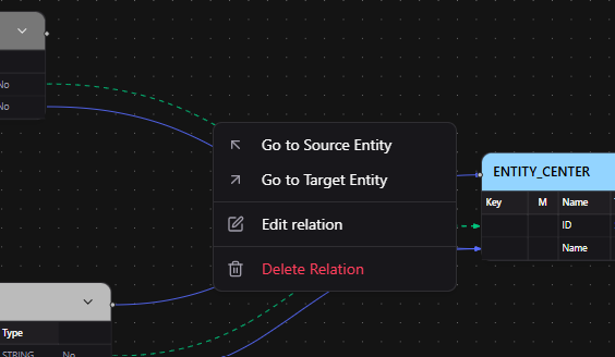 Relation Edge Context Menu